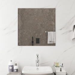Lustro łazienkowe z LED, 60x60 cm