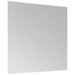 Lustro łazienkowe z LED, 60x60 cm