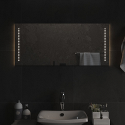 Lustro łazienkowe z LED, 90x40 cm