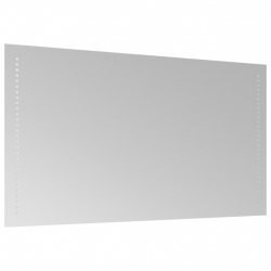 Lustro łazienkowe z LED, 90x50 cm