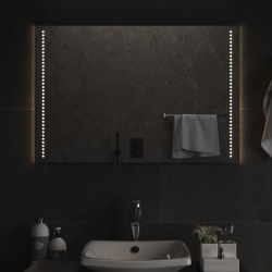 Lustro łazienkowe z LED, 90x60 cm