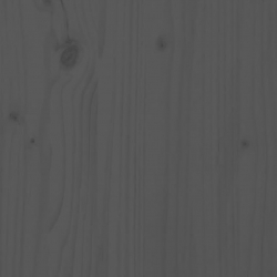 Stolik kawowy, szary, 110x50x40 cm, lite drewno sosnowe