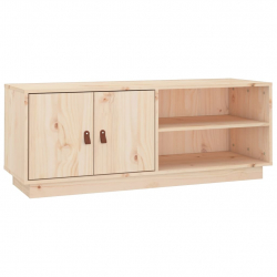 Szafka pod telewizor, 105x34x40 cm, lite drewno sosnowe