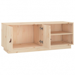 Szafka pod telewizor, 105x34x40 cm, lite drewno sosnowe