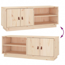 Szafka pod telewizor, 105x34x40 cm, lite drewno sosnowe
