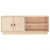 Szafka pod telewizor, 105x34x40 cm, lite drewno sosnowe