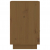 Szafki nocne, 2 szt., miodowy brąz, 40x34x55 cm, drewno sosnowe