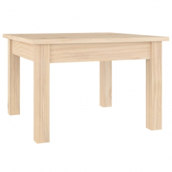 Stolik kawowy, 45x45x30 cm, lite drewno sosnowe