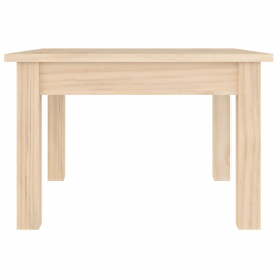 Stolik kawowy, 45x45x30 cm, lite drewno sosnowe