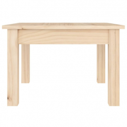Stolik kawowy, 45x45x30 cm, lite drewno sosnowe