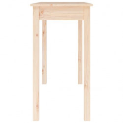 Stolik konsolowy, 110x40x75 cm, lite drewno sosnowe