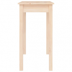 Stolik konsolowy, 80x40x75 cm, lite drewno sosnowe