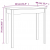 Stolik konsolowy, 80x40x75 cm, lite drewno sosnowe