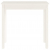 Stolik konsolowy, biały, 80x40x75 cm, lite drewno sosnowe