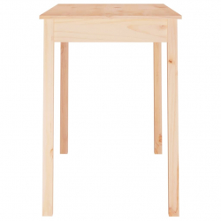 Stół jadalniany, 110x55x75 cm, lite drewno sosnowe