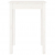 Stół jadalniany, biały, 55x55x75 cm, lite drewno sosnowe