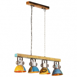 Industrialna lampa sufitowa, 25 W, kolorowa, 111 cm, E27