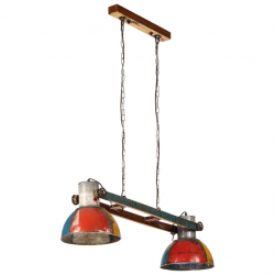 Industrialna lampa wisząca, 25 W, kolorowa, 111 cm, E27