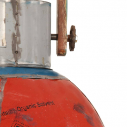 Industrialna lampa wisząca, 25 W, kolorowa, okrągła, 40 cm, E27