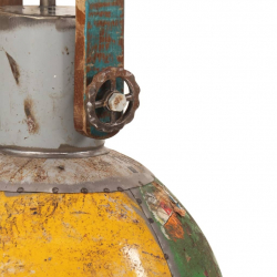 Industrialna lampa wisząca, 25 W, kolorowa, okrągła, 30 cm, E27