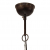 Industrialna lampa wisząca, 25 W, kolorowa, okrągła, 30 cm, E27