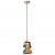 Industrialna lampa wisząca, 25 W, kolorowa, okrągła, 19 cm, E27