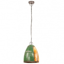 Industrialna lampa wisząca, 25 W, kolorowa, okrągła, 32 cm, E27