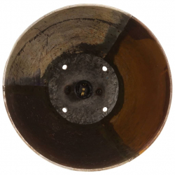Industrialna lampa wisząca, 25 W, kolorowa, okrągła, 32 cm, E27