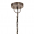 Industrialna lampa wisząca, 25 W, kolorowa, okrągła, 32 cm, E27