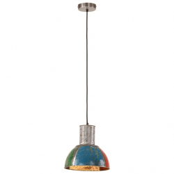Industrialna lampa wisząca, 25 W, kolorowa, 28,5 cm, E27