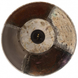 Industrialna lampa wisząca, 25 W, kolorowa, 28,5 cm, E27