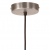 Industrialna lampa wisząca, 25 W, kolorowa, 28,5 cm, E27