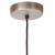 Industrialna lampa wisząca, 25 W, kolorowa, okrągła, 17 cm, E27