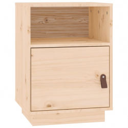Szafki nocne, 2 szt., 40x34x55 cm, lite drewno sosnowe