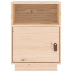 Szafki nocne, 2 szt., 40x34x55 cm, lite drewno sosnowe