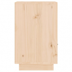 Szafki nocne, 2 szt., 40x34x55 cm, lite drewno sosnowe