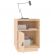 Szafki nocne, 2 szt., 40x34x55 cm, lite drewno sosnowe