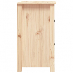 Szafki nocne, 2 szt., 40x35x61,5 cm, lite drewno sosnowe