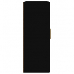 Szafka wisząca, czarna, 69,5x32,5x90cm, materiał drewnopochodny