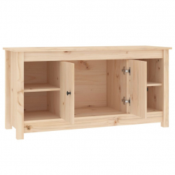 Szafka telewizyjna, 103x36,5x52 cm, lite drewno sosnowe