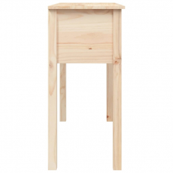 Stolik konsolowy, 100x35x75 cm, lite drewno sosnowe