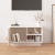 Szafka pod telewizor, biała, 70x34x40 cm, lite drewno sosnowe