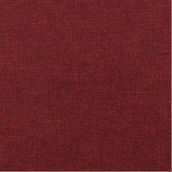 Podnoszony fotel rozkładany, winna czerwień, obity tkaniną