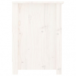 Szafka pod telewizor, biała, 103x36,5x52 cm, drewno sosnowe