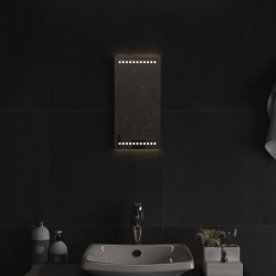 Lustro łazienkowe z LED, 20x40 cm
