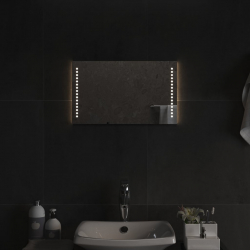 Lustro łazienkowe z LED, 30x50 cm