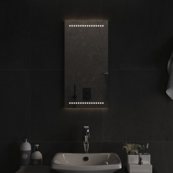 Lustro łazienkowe z LED, 30x60 cm