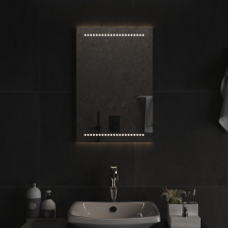 Lustro łazienkowe z LED, 40x60 cm