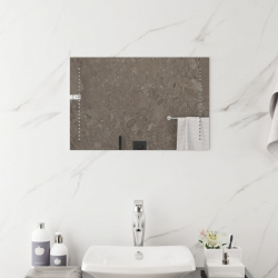 Lustro łazienkowe z LED, 40x60 cm