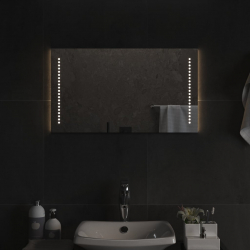 Lustro łazienkowe z LED, 40x70 cm